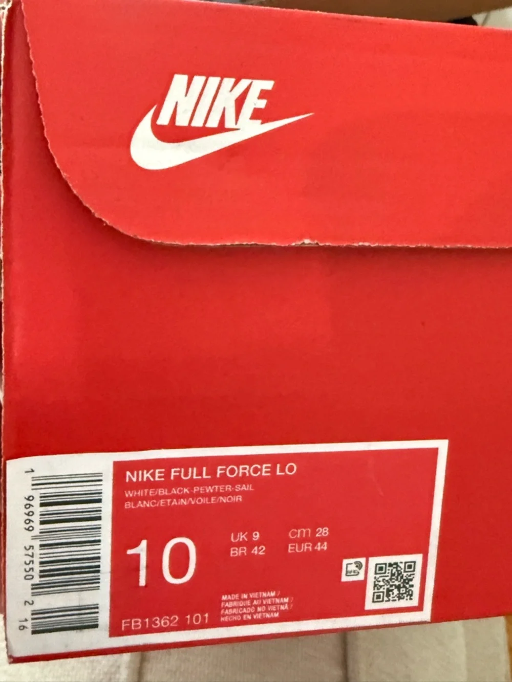 Nike Full Force Low NIB